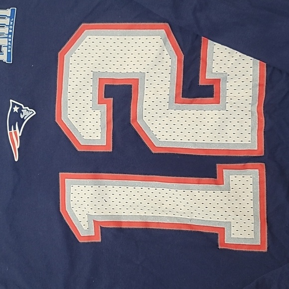 Tom Brady #12 New England Patriots Superbowl 53 LIII (2019) Long Sleeve T-shirt - Picture 2 of 7